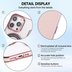 Ốp lưng điện thoại da thuần chay mạ nam châm siêu mỏng, dành cho iPhone 16 Pro, iPhone 16 Plus, iPhone 16, iPhone 15 Pro Max, iPhone 15 Pro, iPhone 15 Plus / 14 Plus