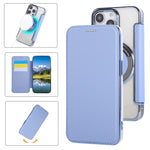 Ốp lưng điện thoại da thuần chay mạ nam châm siêu mỏng, dành cho iPhone 16 Pro, iPhone 16 Plus, iPhone 16, iPhone 15 Pro Max, iPhone 15 Pro, iPhone 15 Plus / 14 Plus