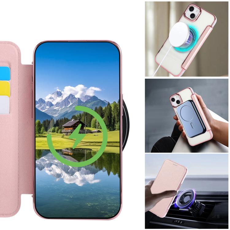 Ốp lưng điện thoại da thuần chay mạ nam châm siêu mỏng, dành cho iPhone 15, iPhone 14 / 13, iPhone 14 Pro, iPhone 14 Pro Max, iPhone 13 Pro Max, iPhone 13 Pro