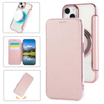 Ốp lưng điện thoại da thuần chay mạ nam châm siêu mỏng, dành cho iPhone 15, iPhone 14 / 13, iPhone 14 Pro, iPhone 14 Pro Max, iPhone 13 Pro Max, iPhone 13 Pro
