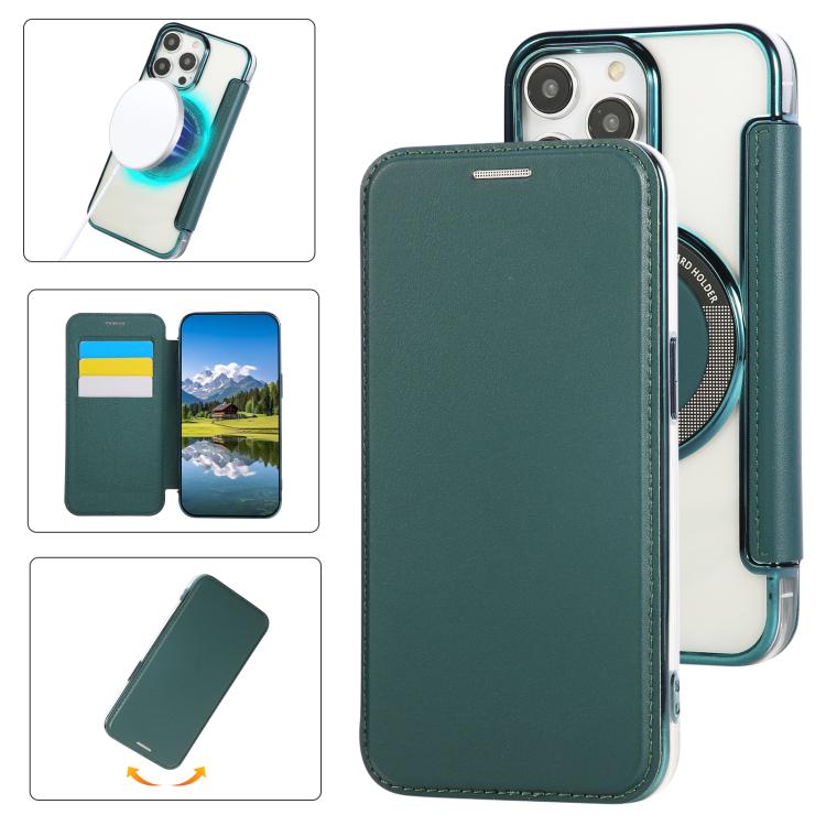 Ốp lưng điện thoại da thuần chay mạ nam châm siêu mỏng, dành cho iPhone 15, iPhone 14 / 13, iPhone 14 Pro, iPhone 14 Pro Max, iPhone 13 Pro Max, iPhone 13 Pro