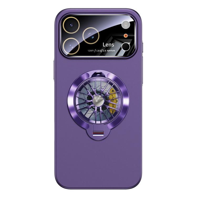 Ốp lưng điện thoại nam châm có giá đỡ xoay camera PC bóng, dành cho iPhone 17 Pro Max, iPhone 17 Pro, iPhone 17, iPhone Air, iPhone 16 Pro Max, iPhone 16 Pro