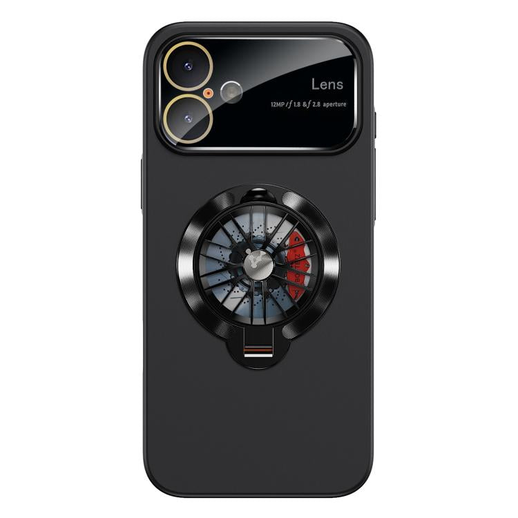 Ốp lưng điện thoại nam châm có giá đỡ xoay camera PC bóng, dành cho iPhone 17 Pro Max, iPhone 17 Pro, iPhone 17, iPhone Air, iPhone 16 Pro Max, iPhone 16 Pro
