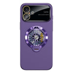 Ốp lưng điện thoại nam châm có giá đỡ xoay camera PC bóng, dành cho iPhone 17 Pro Max, iPhone 17 Pro, iPhone 17, iPhone Air, iPhone 16 Pro Max, iPhone 16 Pro