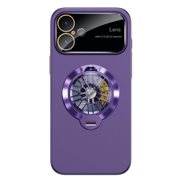 Ốp lưng điện thoại nam châm có giá đỡ xoay camera PC bóng, dành cho iPhone 17 Pro Max, iPhone 17 Pro, iPhone 17, iPhone Air, iPhone 16 Pro Max, iPhone 16 Pro