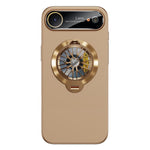 Ốp lưng điện thoại nam châm có giá đỡ xoay camera PC bóng, dành cho iPhone 17 Pro Max, iPhone 17 Pro, iPhone 17, iPhone Air, iPhone 16 Pro Max, iPhone 16 Pro