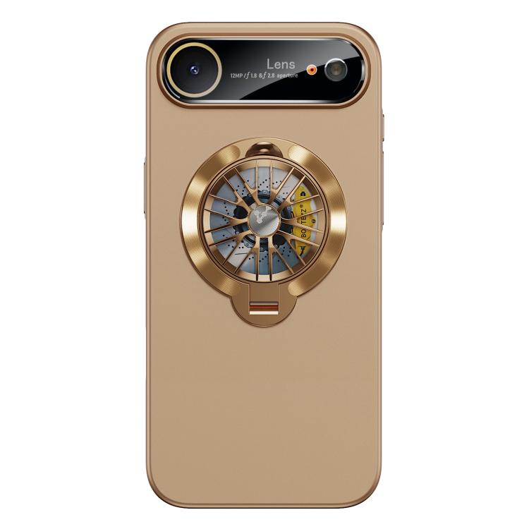 Ốp lưng điện thoại nam châm có giá đỡ xoay camera PC bóng, dành cho iPhone 17 Pro Max, iPhone 17 Pro, iPhone 17, iPhone Air, iPhone 16 Pro Max, iPhone 16 Pro