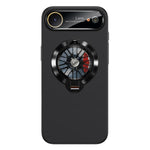 Ốp lưng điện thoại nam châm có giá đỡ xoay camera PC bóng, dành cho iPhone 17 Pro Max, iPhone 17 Pro, iPhone 17, iPhone Air, iPhone 16 Pro Max, iPhone 16 Pro