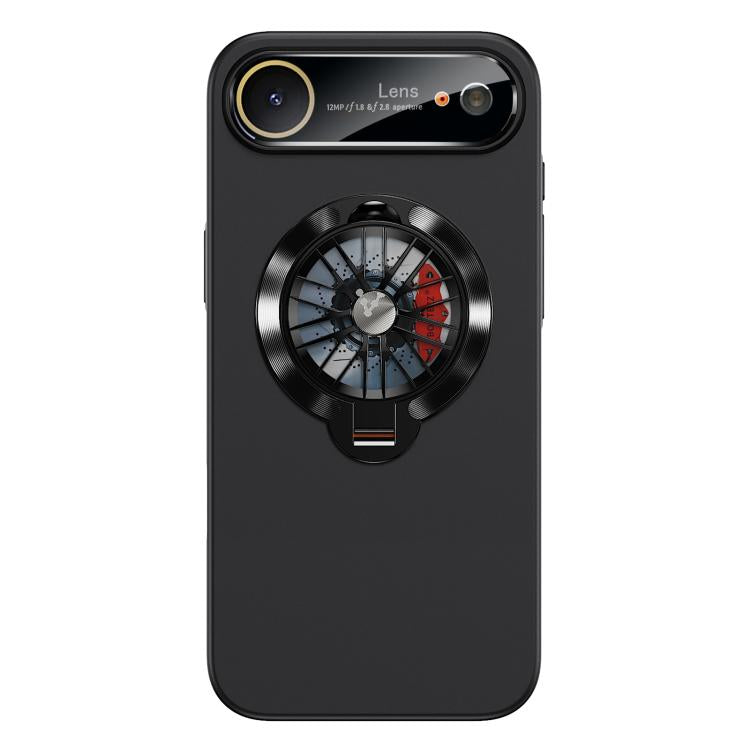 Ốp lưng điện thoại nam châm có giá đỡ xoay camera PC bóng, dành cho iPhone 17 Pro Max, iPhone 17 Pro, iPhone 17, iPhone Air, iPhone 16 Pro Max, iPhone 16 Pro