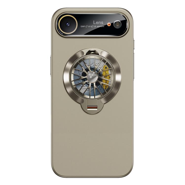 Ốp lưng điện thoại nam châm có giá đỡ xoay camera PC bóng, dành cho iPhone 17 Pro Max, iPhone 17 Pro, iPhone 17, iPhone Air, iPhone 16 Pro Max, iPhone 16 Pro