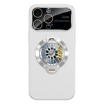 Ốp lưng điện thoại nam châm có giá đỡ xoay camera PC bóng, dành cho iPhone 17 Pro Max, iPhone 17 Pro, iPhone 17, iPhone Air, iPhone 16 Pro Max, iPhone 16 Pro