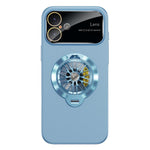 Ốp lưng điện thoại nam châm có giá đỡ xoay camera PC bóng, dành cho iPhone 16 Plus, iPhone 16, iPhone 15 Pro Max, iPhone 15 Pro, iPhone 15 Plus, iPhone 15