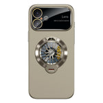 Ốp lưng điện thoại nam châm có giá đỡ xoay camera PC bóng, dành cho iPhone 16 Plus, iPhone 16, iPhone 15 Pro Max, iPhone 15 Pro, iPhone 15 Plus, iPhone 15
