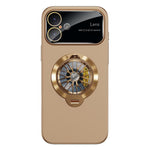 Ốp lưng điện thoại nam châm có giá đỡ xoay camera PC bóng, dành cho iPhone 16 Plus, iPhone 16, iPhone 15 Pro Max, iPhone 15 Pro, iPhone 15 Plus, iPhone 15