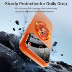 Ốp lưng điện thoại nam châm có giá đỡ xoay camera PC bóng, dành cho iPhone 16 Plus, iPhone 16, iPhone 15 Pro Max, iPhone 15 Pro, iPhone 15 Plus, iPhone 15