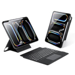 DUX DUCIS DK Series Backlight Magnetic Wireless Keyboard Vegan Leather Tablet Case, For iPad Pro 13 2025 / 2024, For iPad Pro 11 2025 / 2024, For iPad 2025 / 2022, For iPad Air 11 2025 / 2024, For iPad Air 13 2025 / 2024                                ...