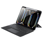 DUX DUCIS DK Series Backlight Magnetic Wireless Keyboard Vegan Leather Tablet Case, For iPad Pro 13 2025 / 2024, For iPad Pro 11 2025 / 2024, For iPad 2025 / 2022, For iPad Air 11 2025 / 2024, For iPad Air 13 2025 / 2024                                ...