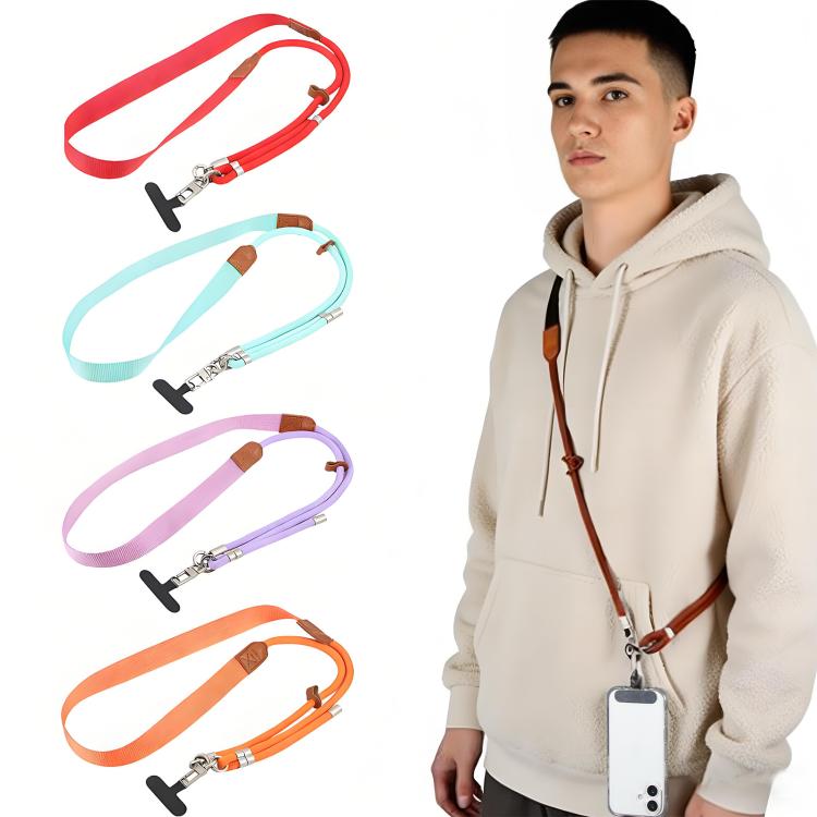 Dây đeo điện thoại chéo điều chỉnh được bằng dây polyester nối