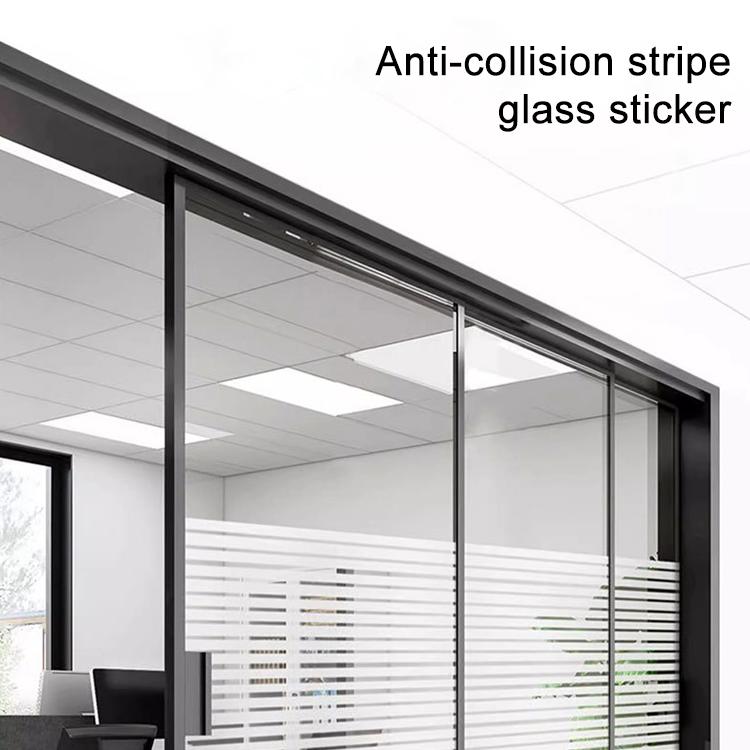 5 cái/gói Miếng dán kính mờ sọc chống va chạm hút tĩnh điện, Sọc nhỏ 30cm x 1m, Sọc nhỏ 40cm x 1m, Sọc nhỏ 50cm x 1m, Sọc lớn 30cm x 1m, Sọc lớn 40cm x 1m, Sọc lớn 50cm x 1m