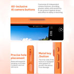 Ốp lưng điện thoại bằng da thuần chay có nam châm với chân đế xoay 360 độ, cho iPhone 17 Pro Max, iPhone 17 Pro, iPhone 17