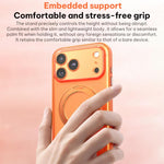 Ốp lưng điện thoại bằng da thuần chay có nam châm với chân đế xoay 360 độ, cho iPhone 17 Pro Max, iPhone 17 Pro, iPhone 17