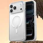Ốp lưng điện thoại bằng da thuần chay có nam châm, cho iPhone 17 Pro Max, iPhone 17 Pro, iPhone 17