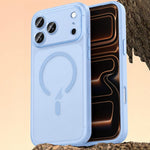 Ốp lưng điện thoại bằng da thuần chay có nam châm, cho iPhone 17 Pro Max, iPhone 17 Pro, iPhone 17