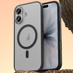 Ốp lưng điện thoại bằng da thuần chay có nam châm, cho iPhone 17 Pro Max, iPhone 17 Pro, iPhone 17