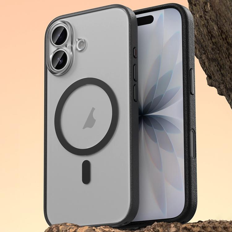 Ốp lưng điện thoại bằng da thuần chay có nam châm, cho iPhone 17 Pro Max, iPhone 17 Pro, iPhone 17