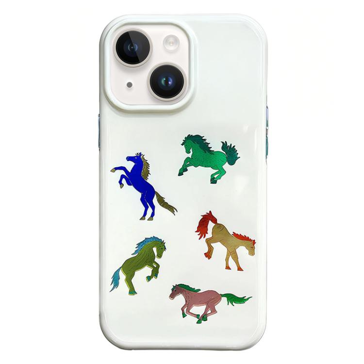 Rounded Edge IMD Pattern TPU Phone Case, For iPhone 13 Pro Max, For iPhone 13 Pro, For iPhone 13