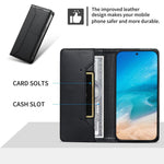 Bao da điện thoại vegan có nam châm RFID đường may nổi, dành cho iPhone X / XS, iPhone XR, iPhone XS Max, iPhone 8 Plus / 7 Plus