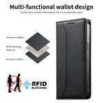 Bao da điện thoại vegan có nam châm RFID đường may nổi, dành cho iPhone X / XS, iPhone XR, iPhone XS Max, iPhone 8 Plus / 7 Plus