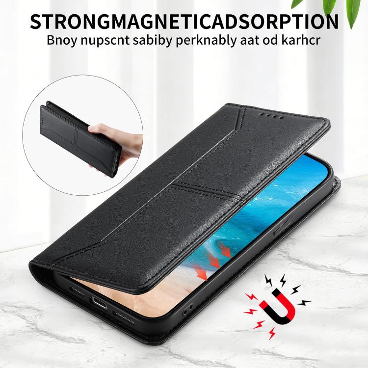 Bao da điện thoại vegan có nam châm RFID đường may nổi, dành cho iPhone X / XS, iPhone XR, iPhone XS Max, iPhone 8 Plus / 7 Plus