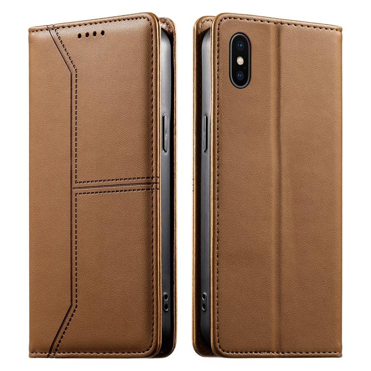 Bao da điện thoại vegan có nam châm RFID đường may nổi, dành cho iPhone X / XS, iPhone XR, iPhone XS Max, iPhone 8 Plus / 7 Plus