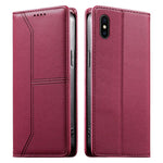 Bao da điện thoại vegan có nam châm RFID đường may nổi, dành cho iPhone X / XS, iPhone XR, iPhone XS Max, iPhone 8 Plus / 7 Plus