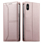 Bao da điện thoại vegan có nam châm RFID đường may nổi, dành cho iPhone X / XS, iPhone XR, iPhone XS Max, iPhone 8 Plus / 7 Plus