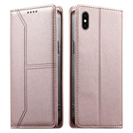 Bao da điện thoại vegan có nam châm RFID đường may nổi, dành cho iPhone X / XS, iPhone XR, iPhone XS Max, iPhone 8 Plus / 7 Plus