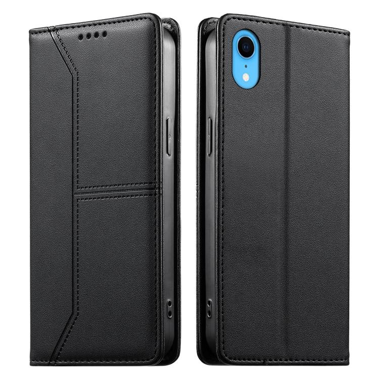Bao da điện thoại vegan có nam châm RFID đường may nổi, dành cho iPhone X / XS, iPhone XR, iPhone XS Max, iPhone 8 Plus / 7 Plus