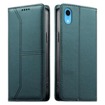 Bao da điện thoại vegan có nam châm RFID đường may nổi, dành cho iPhone X / XS, iPhone XR, iPhone XS Max, iPhone 8 Plus / 7 Plus