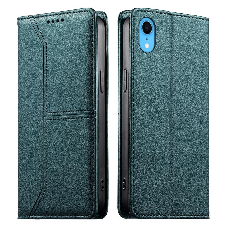 Bao da điện thoại vegan có nam châm RFID đường may nổi, dành cho iPhone X / XS, iPhone XR, iPhone XS Max, iPhone 8 Plus / 7 Plus