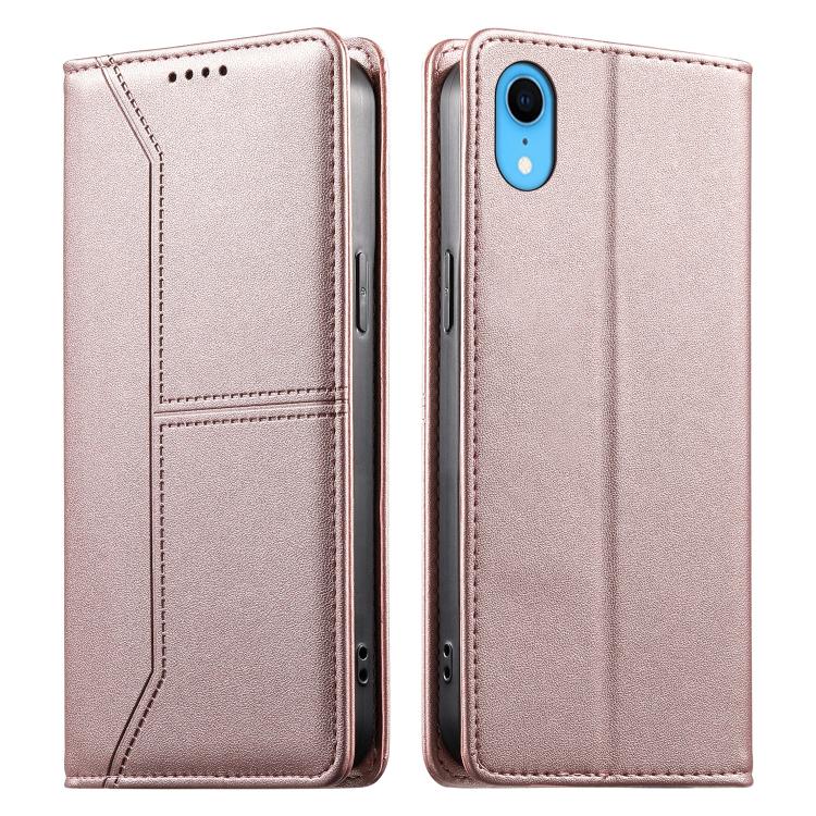 Bao da điện thoại vegan có nam châm RFID đường may nổi, dành cho iPhone X / XS, iPhone XR, iPhone XS Max, iPhone 8 Plus / 7 Plus
