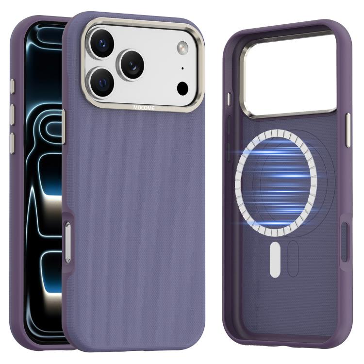 Ốp lưng điện thoại chống sốc nam châm trơn Mocome, cho iPhone 17 Pro Max, iPhone 17 Pro