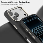 Ốp lưng điện thoại chống sốc nam châm trơn Mocome, cho iPhone 17 Pro Max, iPhone 17 Pro