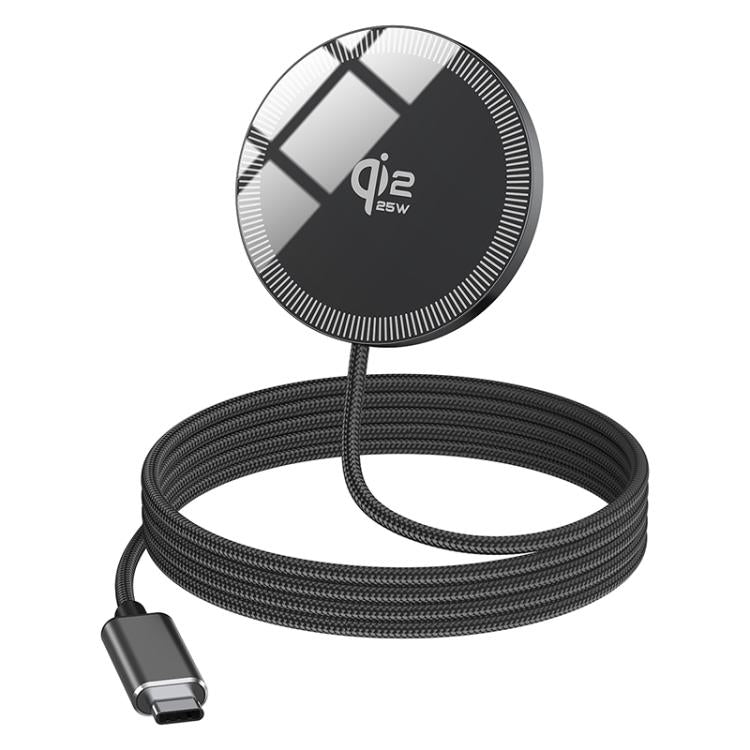 Sạc không dây từ tính di động QI2 25W giao diện USB-C / Type-C