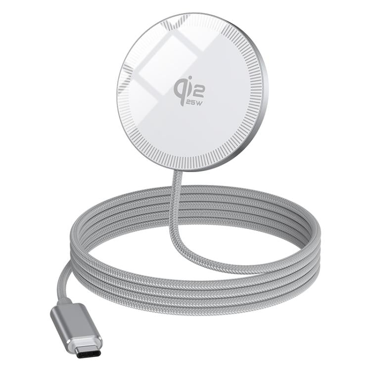 Sạc không dây từ tính di động QI2 25W giao diện USB-C / Type-C