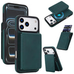 Ốp lưng điện thoại giả da phong cách retro có thể tháo rời, túi đựng thẻ bật lò xo, nam châm và RFID, cho iPhone 17e / 16e, iPhone 17 Pro Max, iPhone 17 Pro, iPhone 15 Plus, iPhone 15, iPhone 14 Plus, iPhone 14 / 13, iPhone 12 / 12 Pro