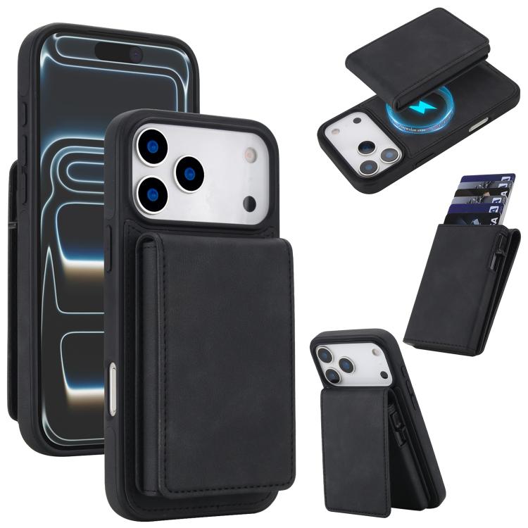 Ốp lưng điện thoại giả da phong cách retro có thể tháo rời, túi đựng thẻ bật lò xo, nam châm và RFID, cho iPhone 17e / 16e, iPhone 17 Pro Max, iPhone 17 Pro, iPhone 15 Plus, iPhone 15, iPhone 14 Plus, iPhone 14 / 13, iPhone 12 / 12 Pro