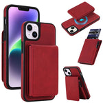 Ốp lưng điện thoại giả da phong cách retro có thể tháo rời, túi đựng thẻ bật lò xo, nam châm và RFID, cho iPhone 17e / 16e, iPhone 17 Pro Max, iPhone 17 Pro, iPhone 15 Plus, iPhone 15, iPhone 14 Plus, iPhone 14 / 13, iPhone 12 / 12 Pro