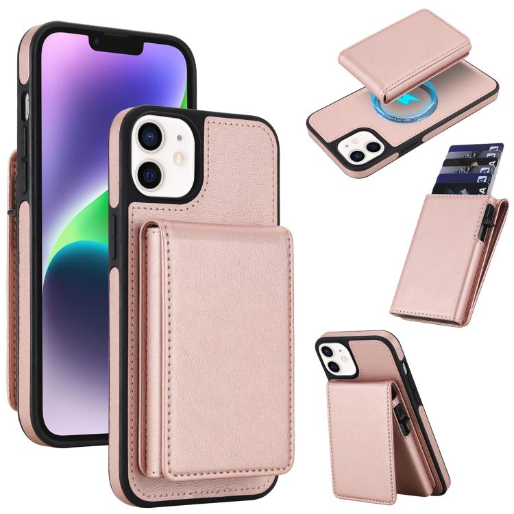 Ốp lưng điện thoại giả da phong cách retro có thể tháo rời, túi đựng thẻ bật lò xo, nam châm và RFID, cho iPhone 17e / 16e, iPhone 17 Pro Max, iPhone 17 Pro, iPhone 15 Plus, iPhone 15, iPhone 14 Plus, iPhone 14 / 13, iPhone 12 / 12 Pro