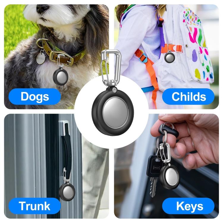 Ốp bảo vệ chống nước kín hoàn toàn XDcase có móc, cho AirTag thế hệ 2 / thế hệ 1